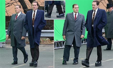 deniros shoe lifts real or fake|robert de niro feet.